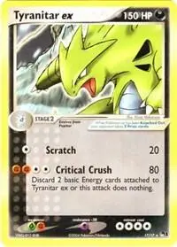 Tyranitar ex (Non-Holo), POP Series 1 017/017