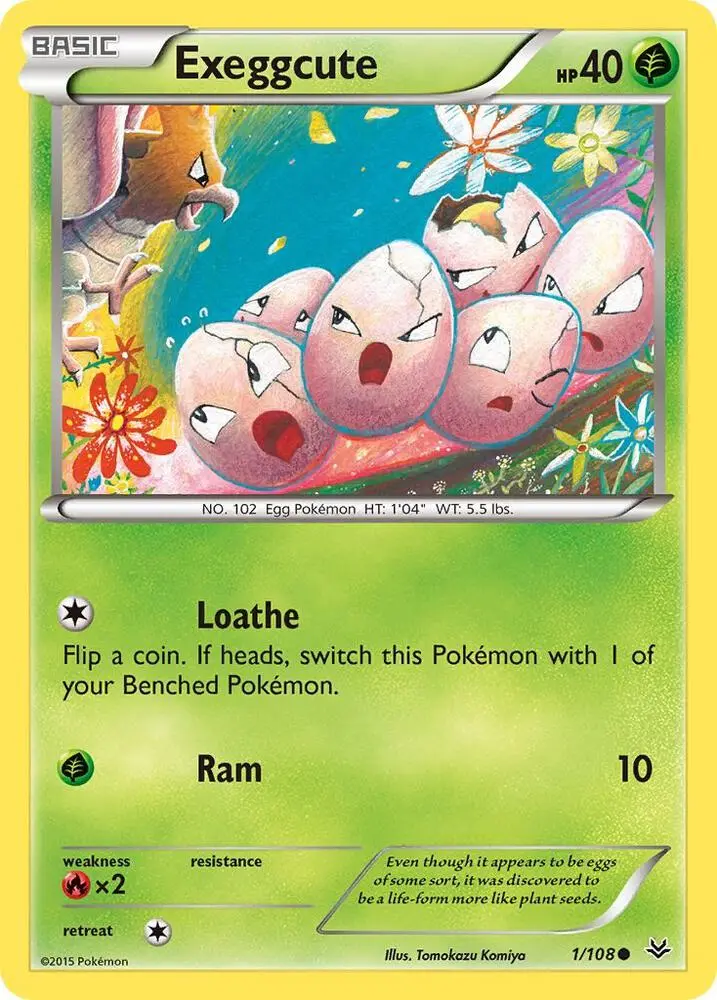 Exeggcute, Roaring Skies 1/108