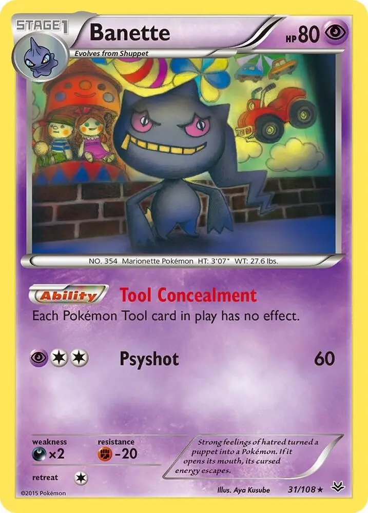 Banette, Roaring Skies 31/108