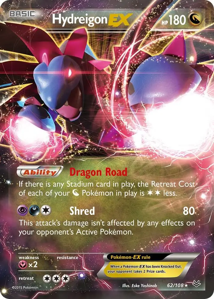Hydreigon EX, Roaring Skies 62/108
