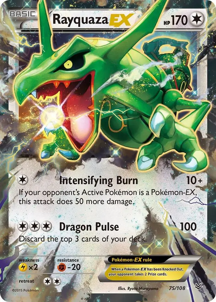 Rayquaza EX, Roaring Skies 75/108