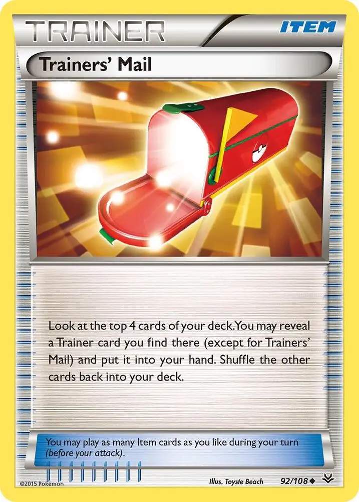 Trainers' Mail, Roaring Skies 92/108