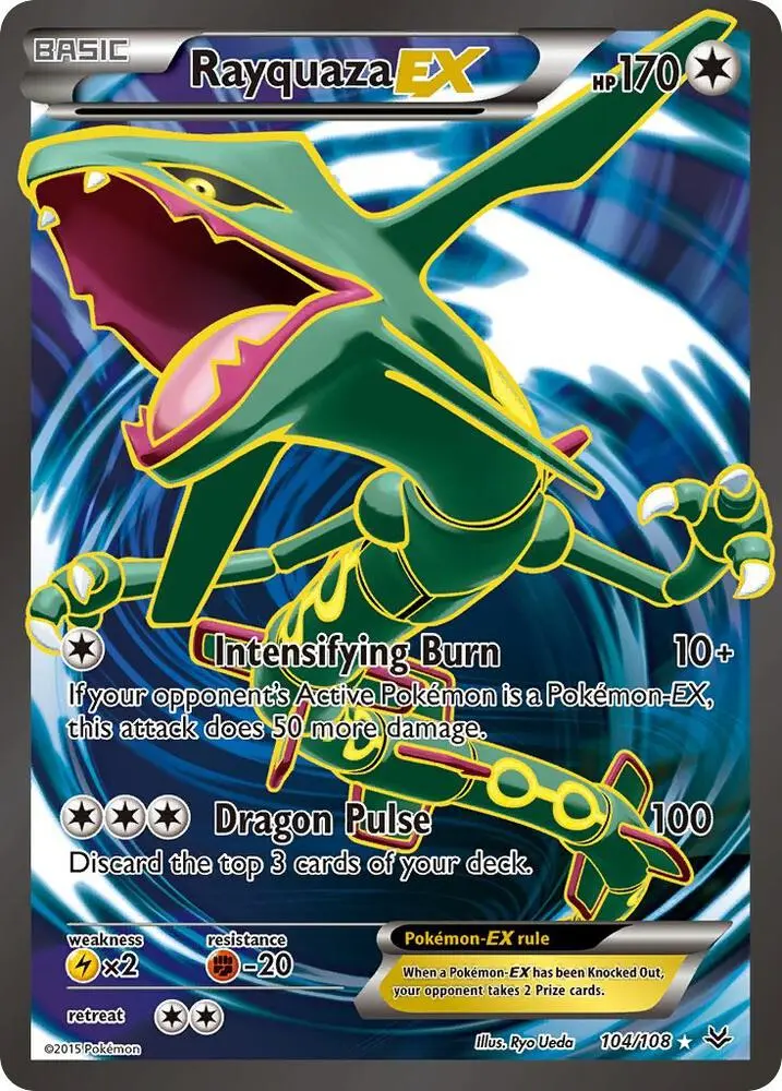 Rayquaza EX, Roaring Skies 104/108