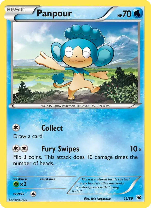 Panpour, Kalos Starter Set 11/39