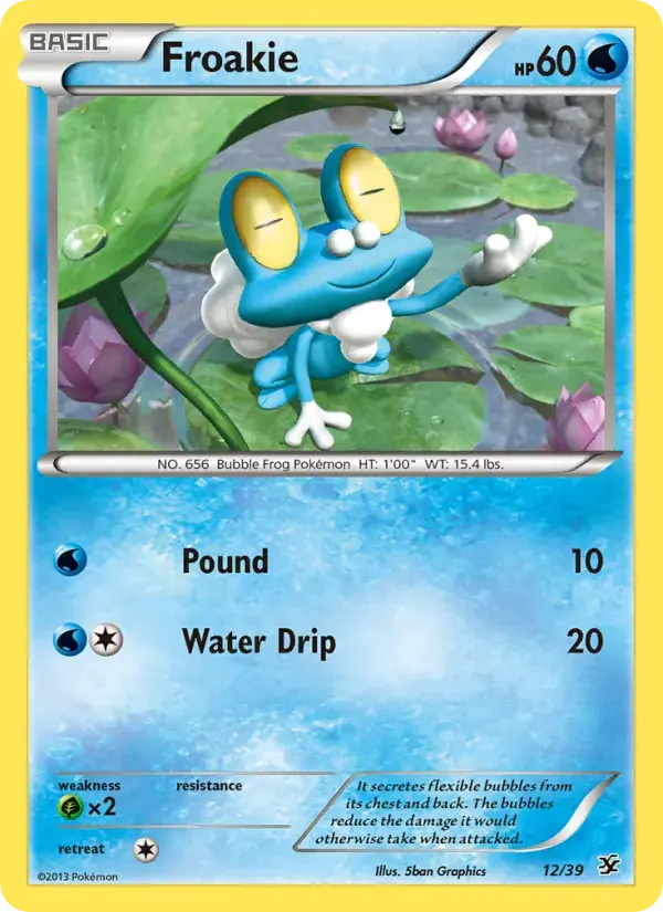 Froakie, Kalos Starter Set 12/39