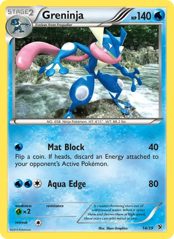 Greninja, Kalos Starter Set 14/39
