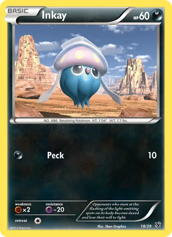 Inkay, Kalos Starter Set 18/39