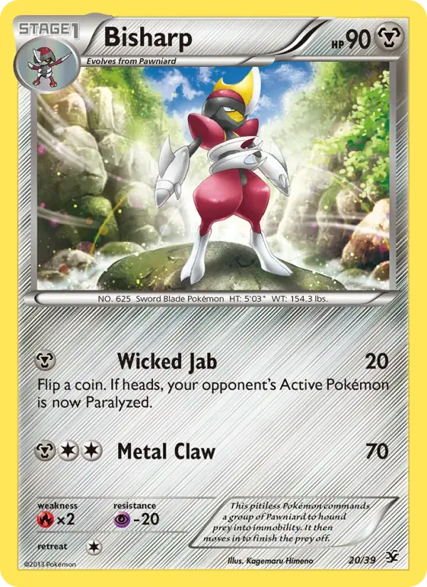 Bisharp, Kalos Starter Set 20/39