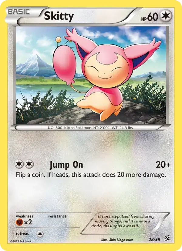 Skitty, Kalos Starter Set 28/39