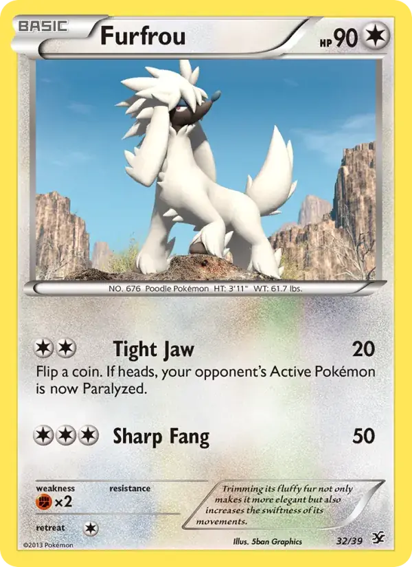 Furfrou, Kalos Starter Set 32/39