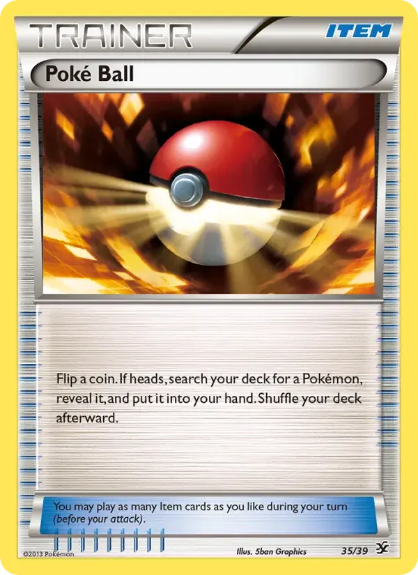 Poké Ball, Kalos Starter Set 35/39