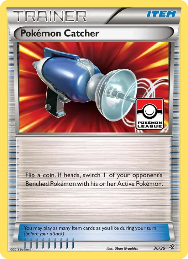 Pokémon Catcher, Kalos Starter Set 36/39