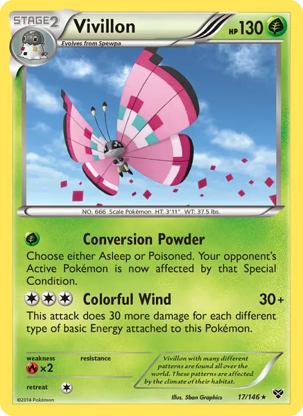 Vivillon, XY 17/146