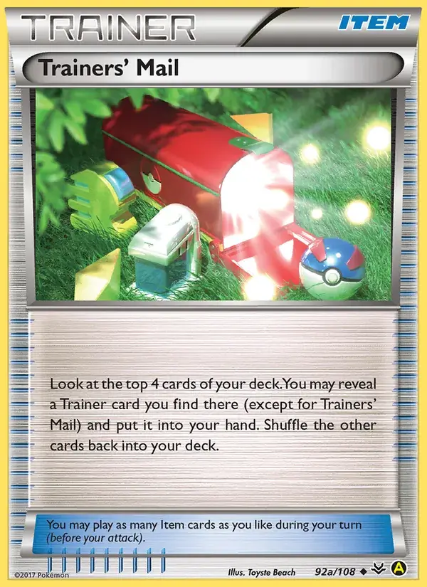 Trainers' Mail, Roaring Skies 92a/108