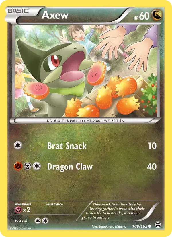 Axew, BREAKthrough 108/162
