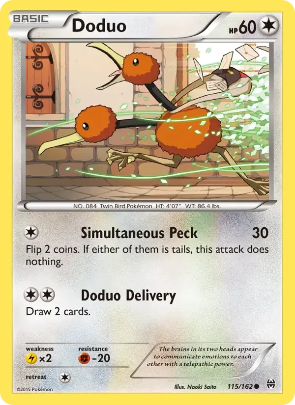 Doduo, BREAKthrough 115/162