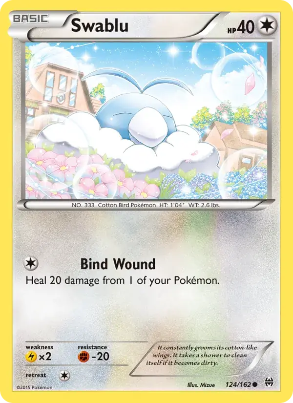 Swablu, BREAKthrough 124/162