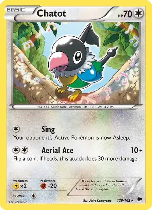 Chatot, BREAKthrough 128/162