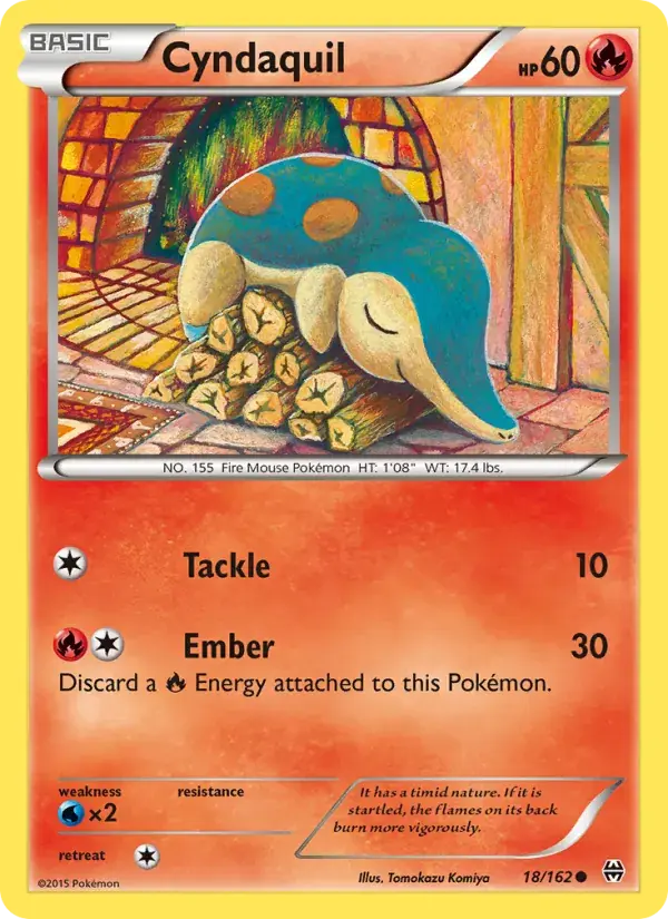Cyndaquil, BREAKthrough 18/162