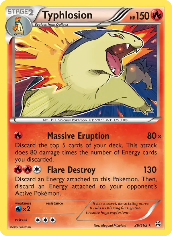 Typhlosion, BREAKthrough 20/162