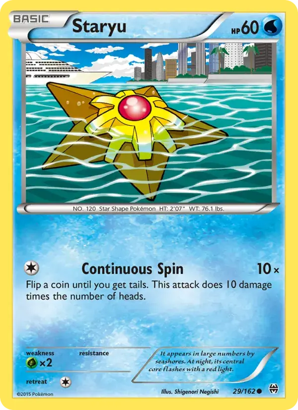 Staryu, BREAKthrough 29/162