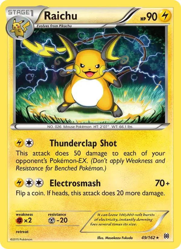 Raichu, BREAKthrough 49/162
