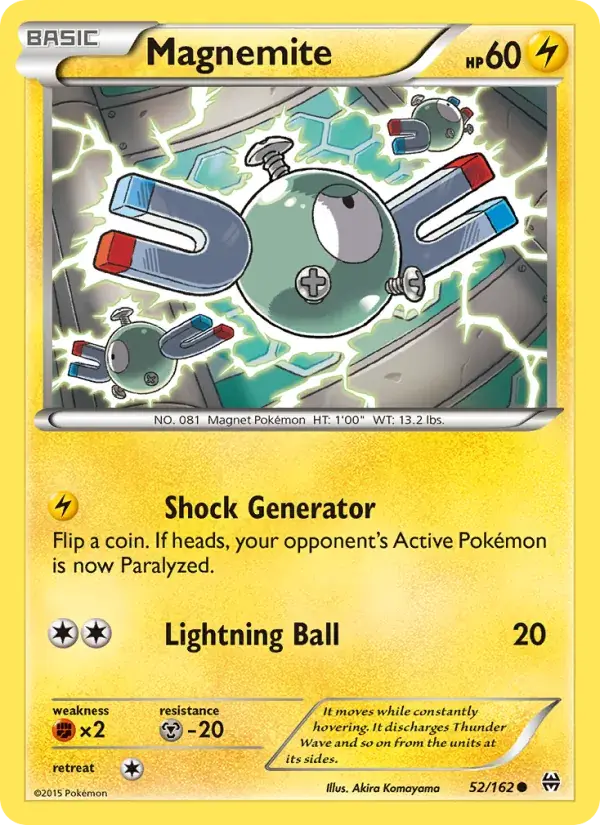 Magnemite, BREAKthrough 52/162