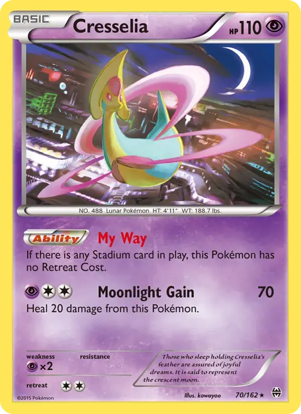 Cresselia, BREAKthrough 70/162