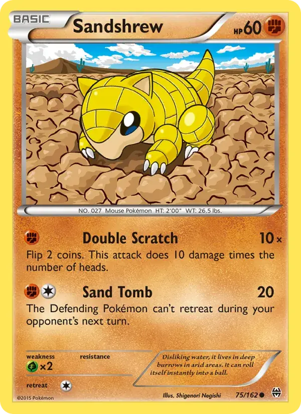 Sandshrew, BREAKthrough 75/162