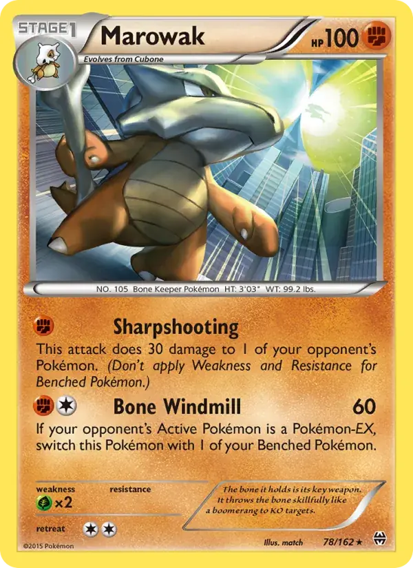 Marowak, BREAKthrough 78/162