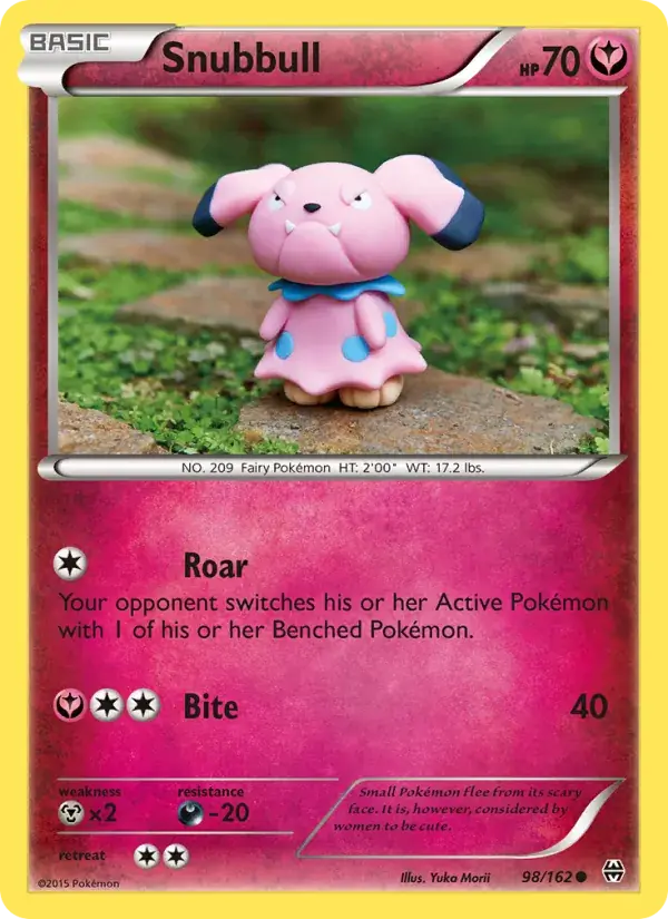 Snubbull, BREAKthrough 98/162