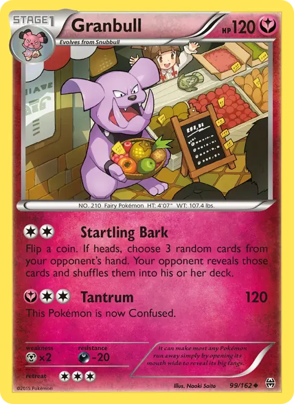 Granbull, BREAKthrough 99/162