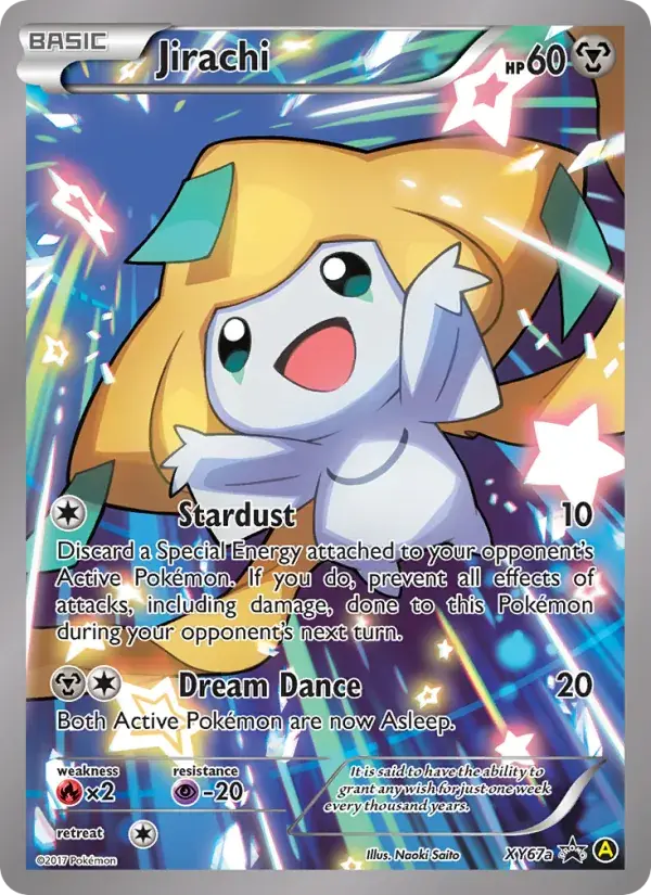 Jirachi, XY Black Star Promos XY67a/211