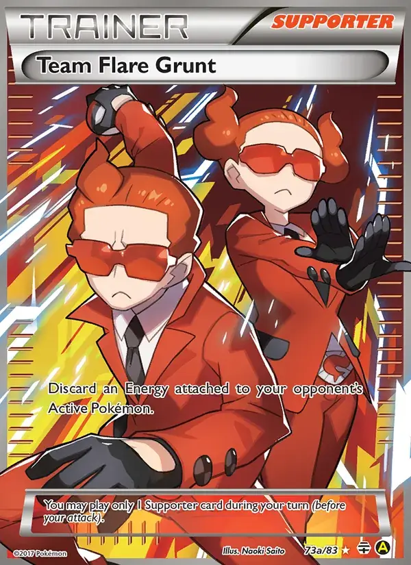 Team Flare Grunt, Generations 73a/83