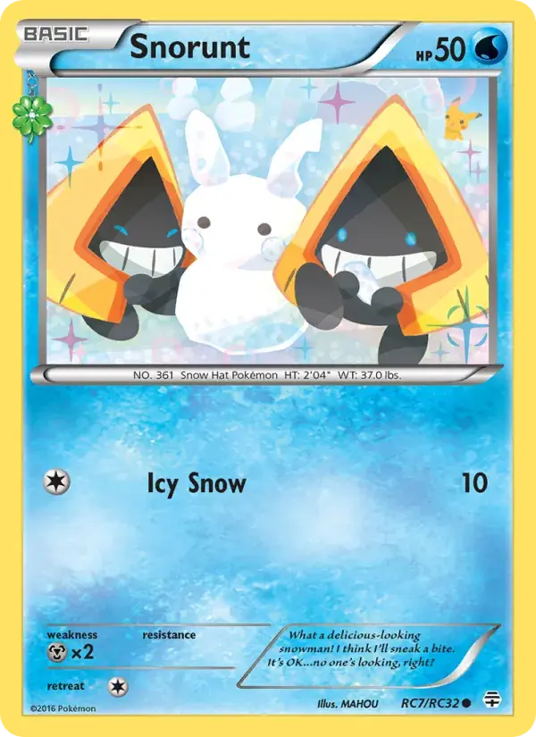 Snorunt, Generations RC7/83