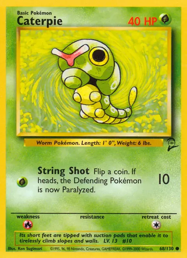 Caterpie, Base Set 2 68/130