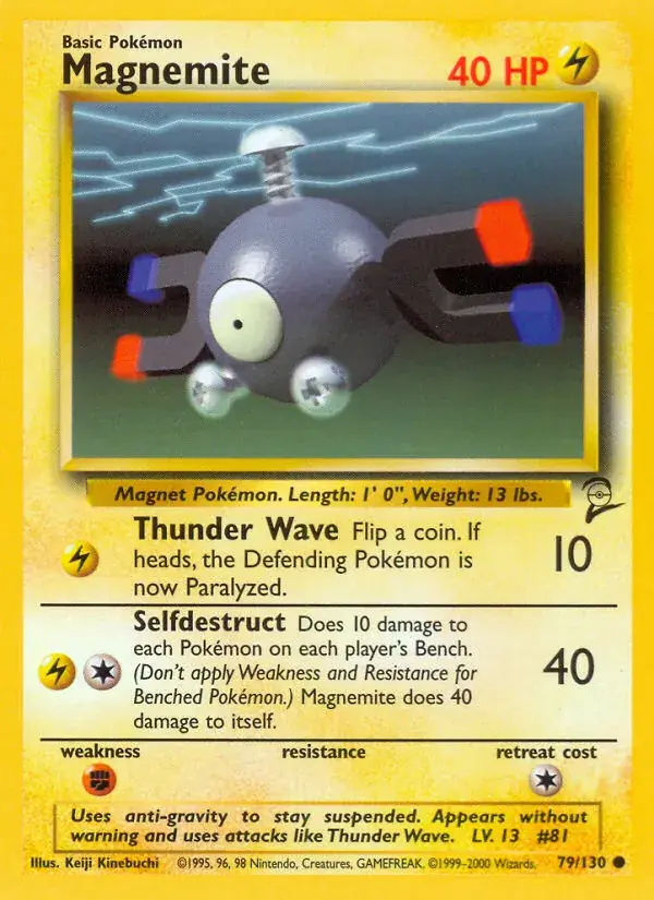 Magnemite, Base Set 2 79/130