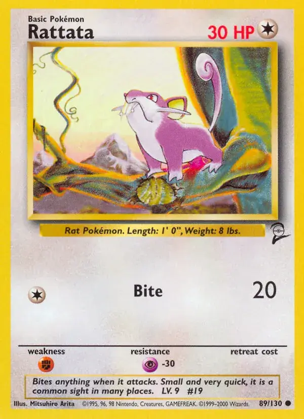 Rattata, Base Set 2 89/130