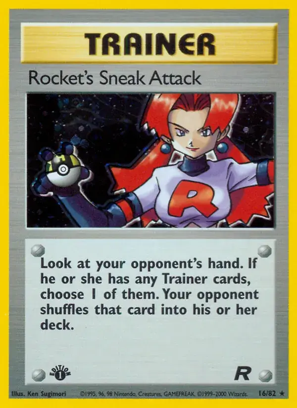 Rocket's Sneak Attack, Team Rocket 16/82