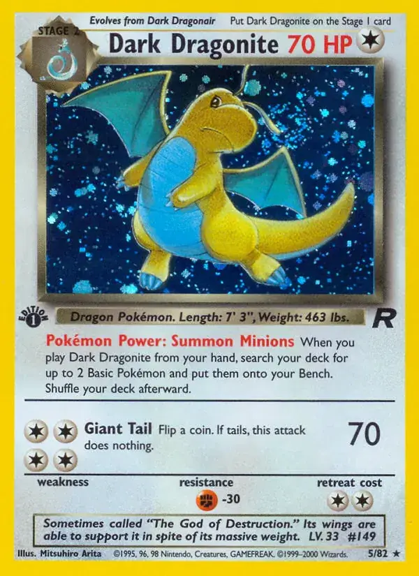 Dark Dragonite, Team Rocket 5/82