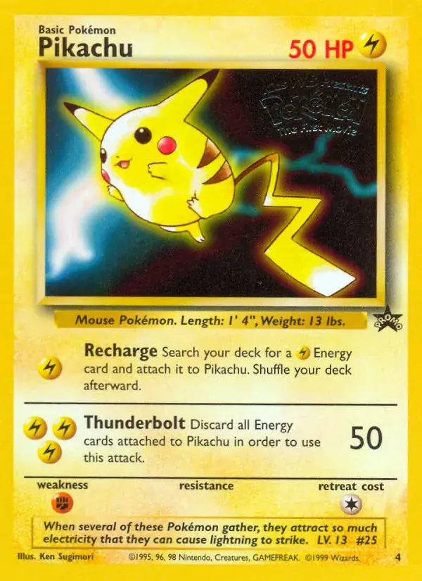 Pikachu, Wizards Black Star Promos 4/53