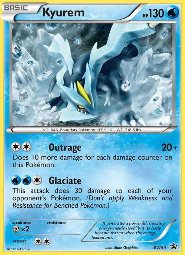 Kyurem, BW Black Star Promos BW44/101