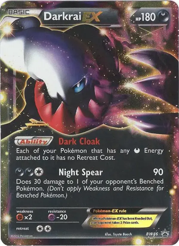 Darkrai-EX, BW Black Star Promos BW46/101