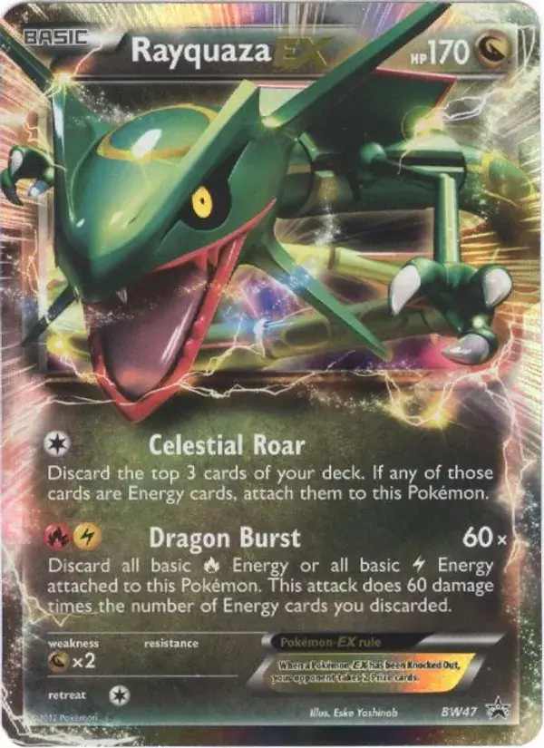 Rayquaza-EX, BW Black Star Promos BW47/101