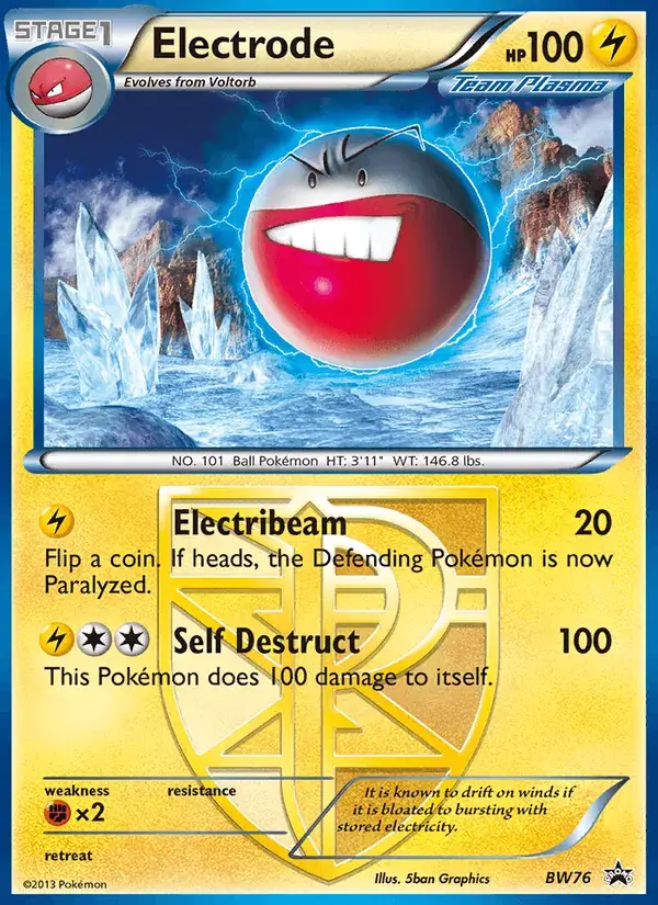 Electrode, BW Black Star Promos BW76/101