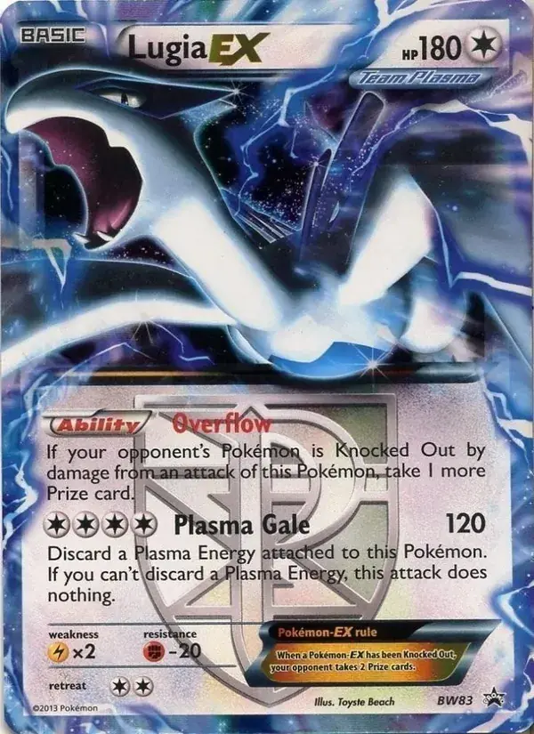 Lugia-EX, BW Black Star Promos BW83/101