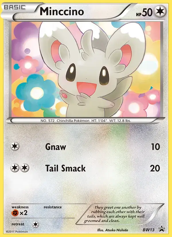 Minccino, BW Black Star Promos BW13/101