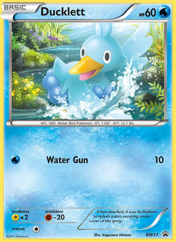 Ducklett, BW Black Star Promos BW17/101