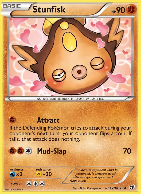 Stunfisk, Legendary Treasures RC12/113