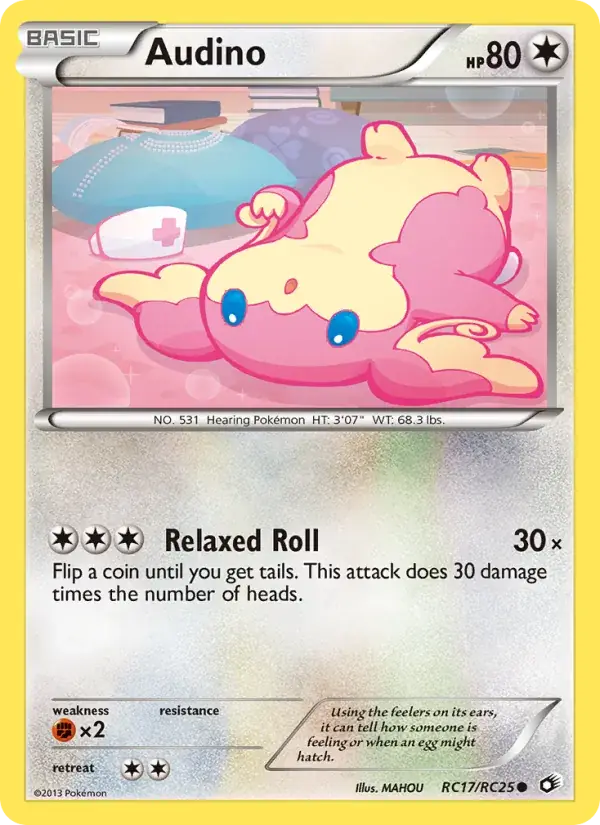Audino, Legendary Treasures RC17/113